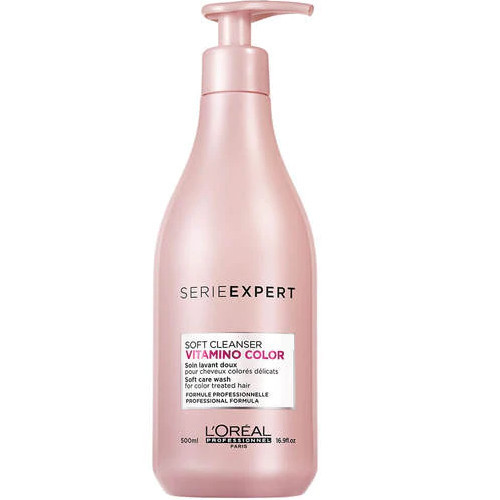 L'Oréal Professionnel Serie Expert Vitamino Color Soft Cleanser Dažytų plaukų šampūnas 300ml