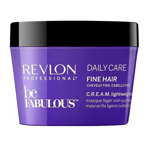 Revlon Professional Be Fabulous C.R.E.A.M. Daily Care Lightweight Kaukė ploniems plaukams 200ml