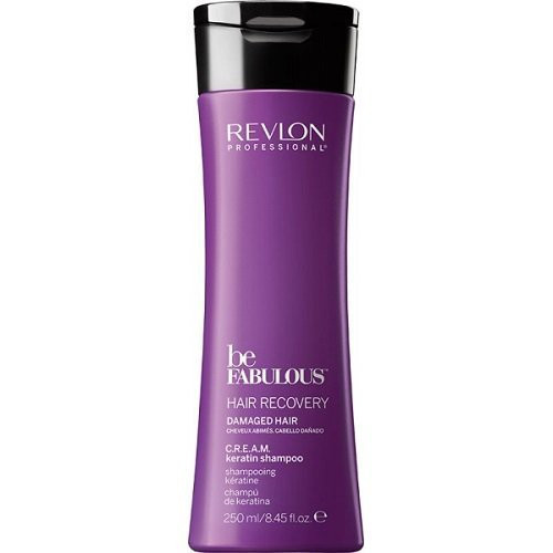Revlon Professional Be Fabulous C.R.E.A.M. Hair Recovery Šampūnas pažeistiems plaukams 250ml