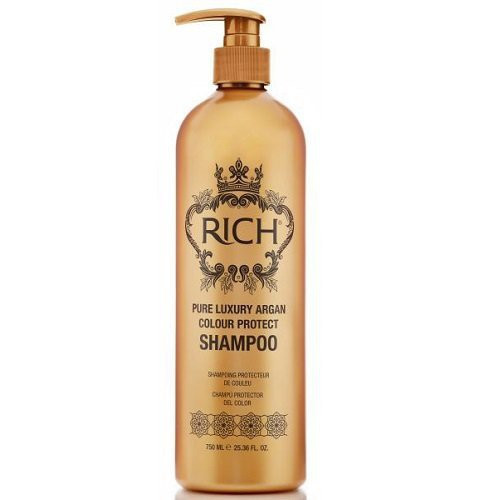 Rich Pure Luxury Argan Colour Protect Dažytų plaukų šampūnas 750ml