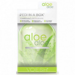 VOESH Ultimate 6 Steps Pedi In A Box 6 in 1 Aloe Aloe Procedūra kojoms su alaviju Rinkinys