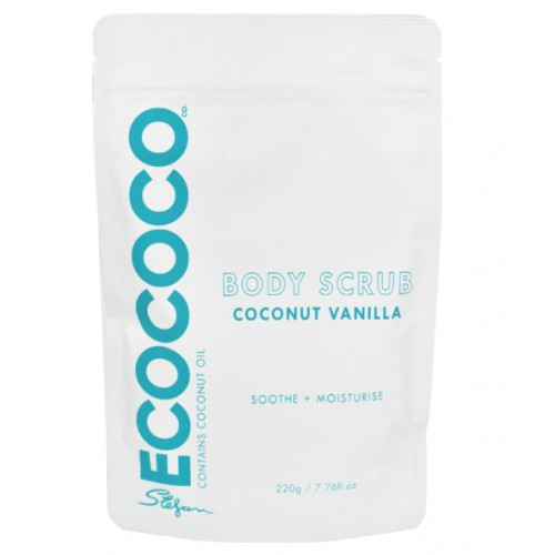 ECOCOCO Vanilla Body Scrub Drėkinantis kūno šveitiklis 220g