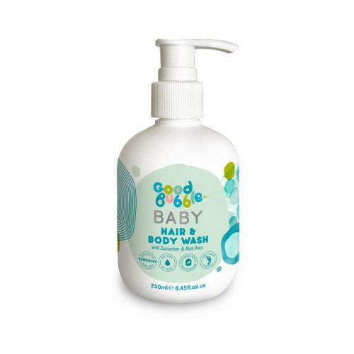 Good Bubble Baby Hair & Body Wash Plaukų ir kūno prausiklis su agurkų ir alavijo ekstraktais 250ml