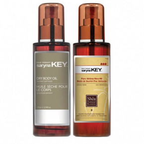 Saryna Key 2 Oils Set: Damage Repair Body Oil & Hair Oil Plaukų ir kūno priežiūros priemonių rinkinys skirtas pažeistiems plaukams i Rinkinys