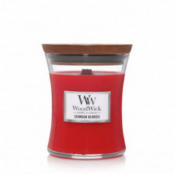 WoodWick Crimson Berries Candle Žvakė Heartwick