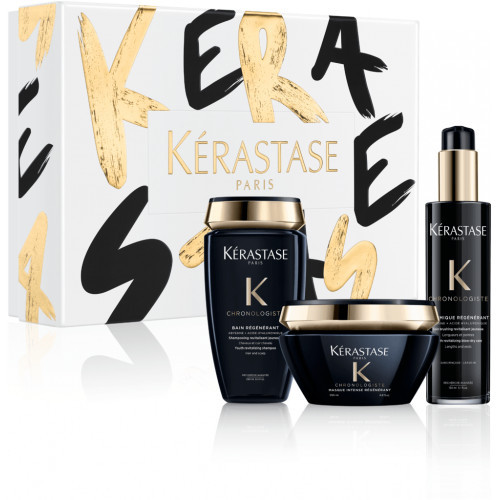 Kerastase Chronologiste Luxury Gift Set Šventinis plaukų priežiūros priemonių rinkinys Rinkinys