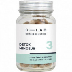 D-LAB Nutricosmetics Détox Minceur Maisto papildas lieknėjimo detoksikacijai 1 Mėnesiui