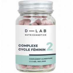 D-LAB Nutricosmetics Complexe Cycle Feminin Maisto papildas hormonų pusiausvyrai 1 Mėnesiui