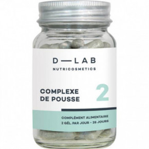 D-LAB Nutricosmetics Complekse de Pousse Maisto papildas plaukų augimo skatinimui 1 Mėnesiui