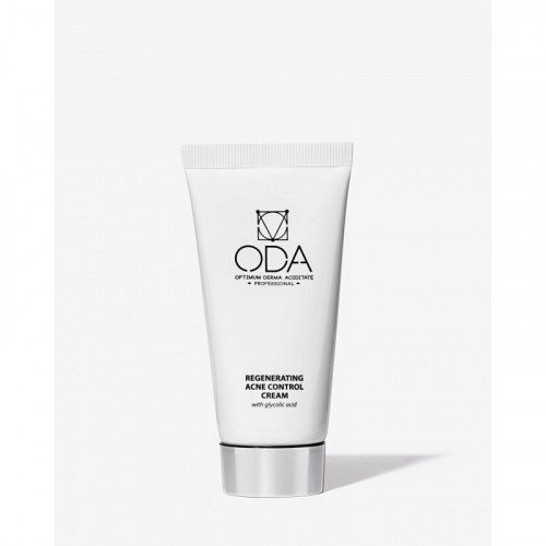 ODA Regenerating Acne Control Cream Regeneruojamasis veido kremas nuo spuogų 50ml