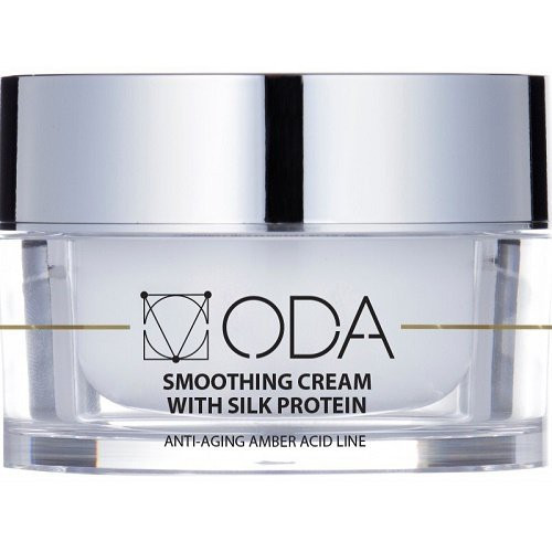 ODA Smoothing Cream With Silk Protein Glotninantis veido kremas su šilko proteinais 50ml