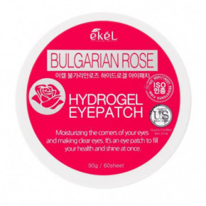 Ekel Bulgarian Rose Hydrogel Eye Patch Paakių padeliai su Bulgarijos rožių ekstraktu 60vnt.