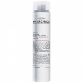 My.Organics Revitalizing shampoo neem and peppermint Šampūnas nuo plaukų slinkimo intensyvi prevencija 250ml