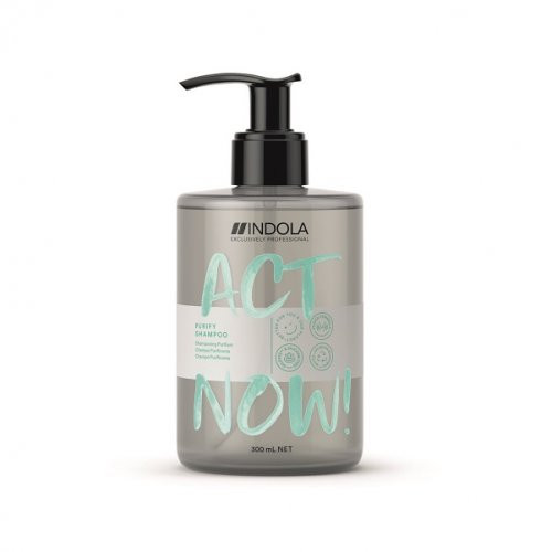 Indola Act Now! Purify Shampoo Valomasis šampūnas 300ml