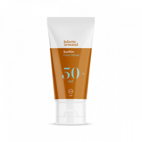 Juliette Armand Sunfilm Face Velvet SPF50+ Veido kremas 55ml