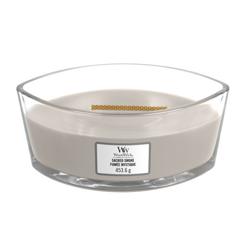 WoodWick Warm Wool Candle Žvakė Heartwick