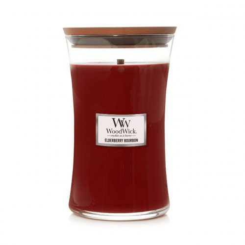 WoodWick Elderberry Bourbon Žvakė Heartwick