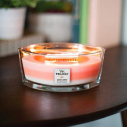 WoodWick Trilogy Island Getaway Candle Žvakė Heartwick