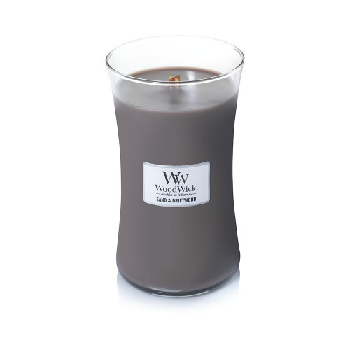 WoodWick Sand & Driftwood Candle Žvakė Heartwick