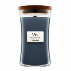 WoodWick Evening Onyx Candle Žvakė Heartwick