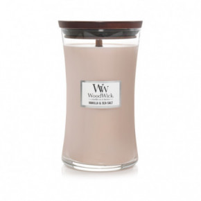 WoodWick Vanilla & Sea Salt Candle Žvakė Large Hourglass