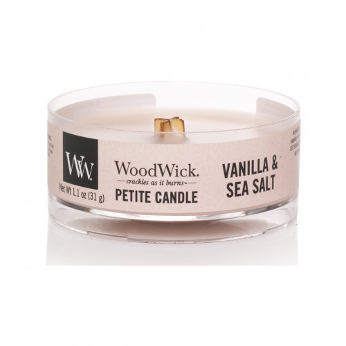 WoodWick Vanilla & Sea Salt Candle Žvakė Large Hourglass