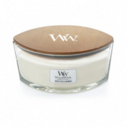 WoodWick White Tea & Jasmine Candle Žvakė Heartwick