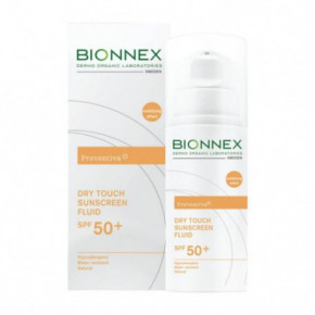 Bionnex Dry Touch SPF 50+ Sunscreen Fluid Apsauginis fluidas nuo saulės SPF 50+ 50ml