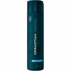 Sebastian Professional Twisted Elastic Cleanser Garbanotų plaukų šampūnas 250ml