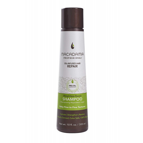 Macadamia Weightless Moisture Shampoo Neapsunkinantis plaukų drėkinamasis šampūnas 1000ml