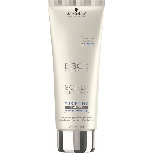 Schwarzkopf Professional BC Scalp Genesis Purifying Shampoo Giliai valantis plaukų šampūnas 200ml