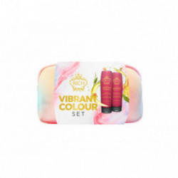 Rich Rich Pure Luxury Vibrant Colour Set Plaukų spalvą saugantis rinkinys su kosmetine 250+200ml