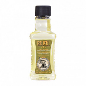 Reuzel 3in1 Tea Tree Shampoo, Conditioner & Body Wash Šampūnas, balzamas ir dušo gelis 100 ml