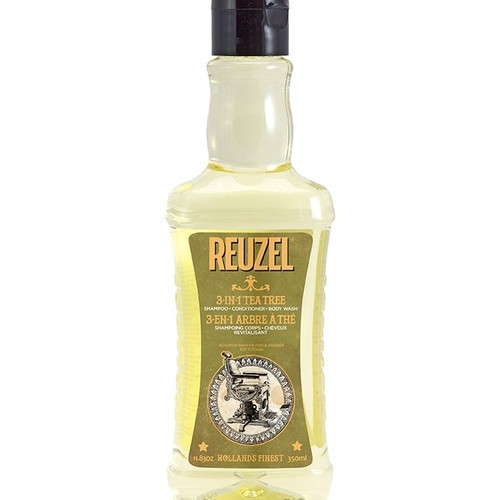 Reuzel 3in1 Tea Tree Shampoo, Conditioner & Body Wash Šampūnas, balzamas ir dušo gelis 100ml
