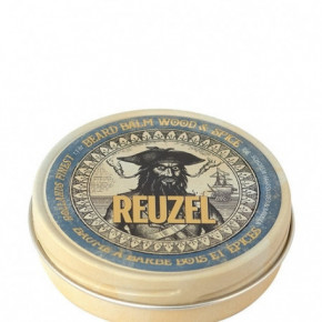 Reuzel Wood & Spice Beard Balm Pikantiško medienos kvapo barzdą glotninantis ir odą drėkinantis balzamas 35g