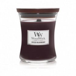 WoodWick Spiced Blackberry Candle Žvakė Heartwick