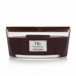 WoodWick Spiced Blackberry Candle Žvakė Heartwick