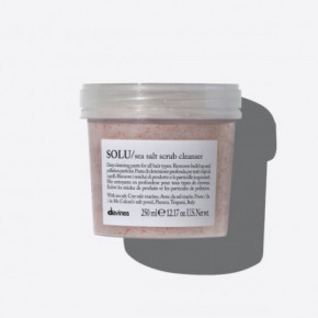 Davines SOLU Sea Salt Scrub Cleanser Šveitiklis su jūros druska 250ml