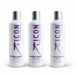 I.C.O.N. Pure Light Šviesių plaukų priežiūros priemonių rinkinys