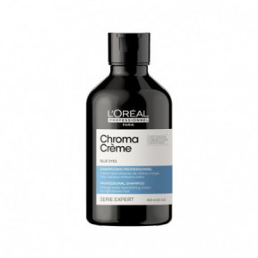 L'Oréal Professionnel Chroma Creme Blue Dyes Shampoo Oranžinius atspalvius neutralizuojantis kreminis šampūnas 300ml