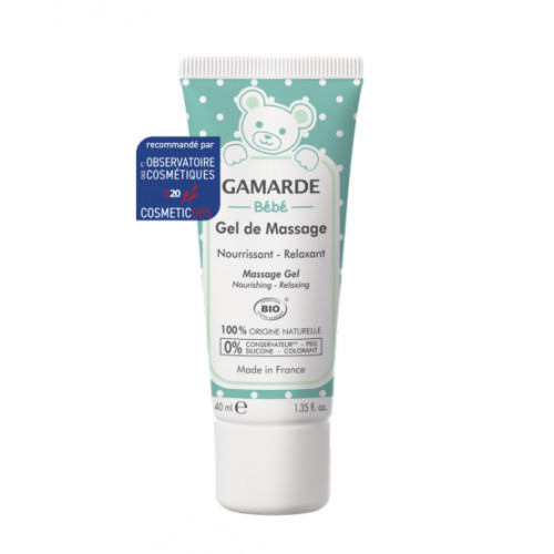 Gamarde Bébé Gel De Massage Natūralus masažinis gelis kūdikiams 40ml