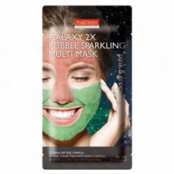 Purederm Galaxy 2X Bubble Sparkling Multi Mask Kombinuota putojanti veido kaukė 6g+6g