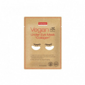 Purederm Vegan Under Eye Collagen Mask Veganiška paakių kaukė 30vnt