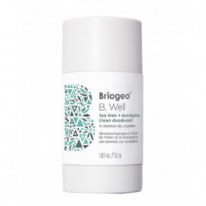 Briogeo B.Well Tea Tree + Coconut Clean Deodorant Pieštukinis dezodorantas 52g