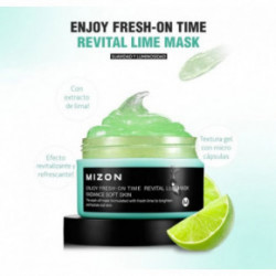 Mizon Enjoy Fresh-On Time Revital Lime Mask Skaistinanti ir drėkinanti veido kaukė 100ml