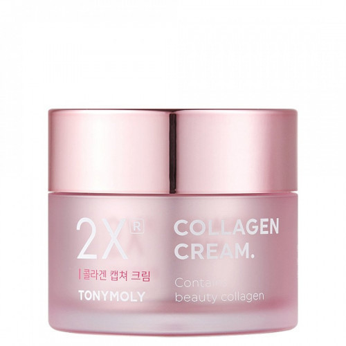 TONYMOLY 2XR Collagen Capture Cream Drėkinamasis kremas su kolagenu 50ml