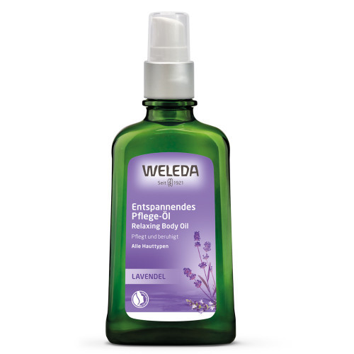 Weleda Lavender Relaxing Body Oil Atpalaiduojantis kūno aliejus su levandomis 100ml
