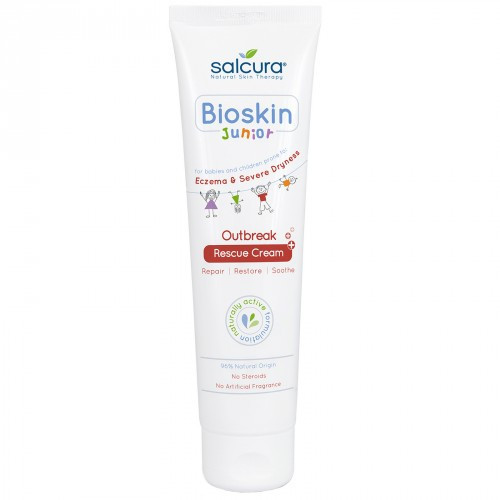 Salcura Bioskin Junior Outbreak Rescue Cream Atstatomasis kremas probleminei vaikų veido ir viso kūno odai 150ml