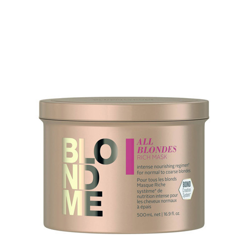 Schwarzkopf Professional BlondMe All Blondes Rich Mask Maitinanti plaukų kaukė 200ml