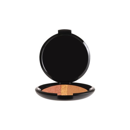 Nee Make Up Milano Terracotta Shimmer Trispalvė spindesio suteikianti kompaktinė bronzinė pudra 8.5g